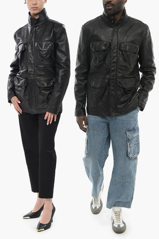 Leather Utility Jacket UNISEX L-GAST