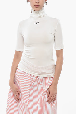 Solid-Color Top SECOND SKIN With Printed Logo