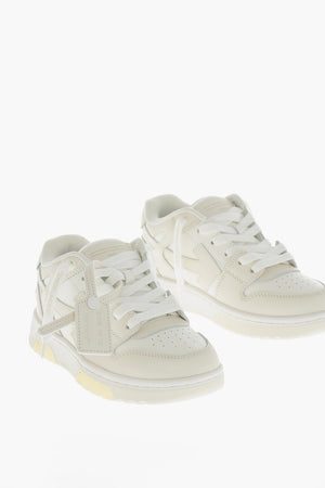 Low Leather Sneakers OUT OF OFFICE
