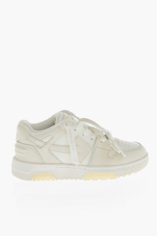 Sneakers Basse OUT OF OFFICE in Pelle