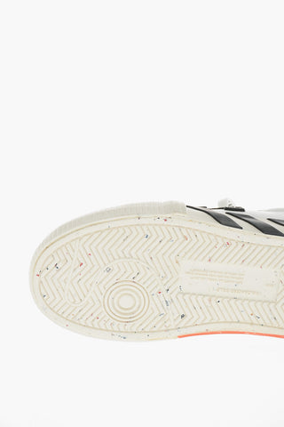 Low Leather Sneakers VULCANIZED With Contrast Details