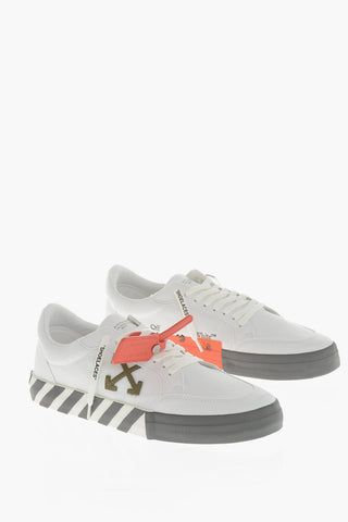 Low VULCANIZED Canvas Sneakers with Contrast Monogram