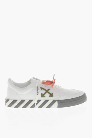 로우 VULCANIZED 캔버스 스니커즈, 대비 모노그램