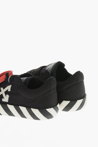 Low Canvas Sneakers VULCANIZED With Contrast Details