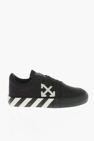Low Canvas Sneakers VULCANIZED With Contrast Details