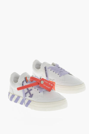 Sneakers Basse VULCANIZED in Canvas con Dettagli a Contrasto