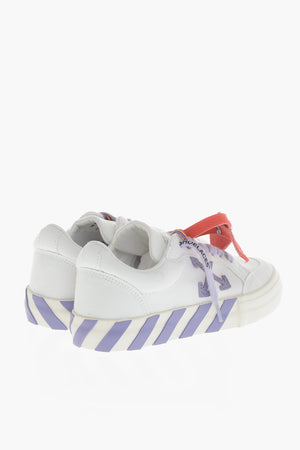 Low Canvas Sneakers VULCANIZED With Contrast Details