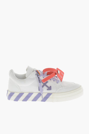 Sneakers Basse VULCANIZED in Canvas con Dettagli a Contrasto