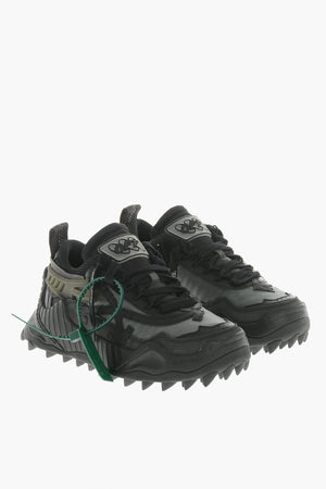 Sneakers Chunky ODSY 1000 in Pelle e Tessuto con Suola in Stile Trail Running