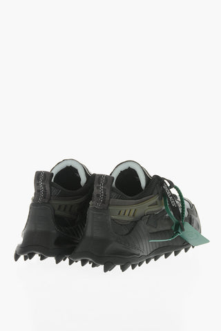 Sneakers Chunky ODSY 1000 in Pelle e Tessuto con Suola in Stile Trail Running
