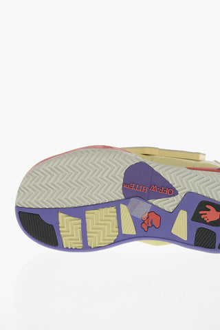 Sneakers Basse PUZZLE In Pelle e Cotone 