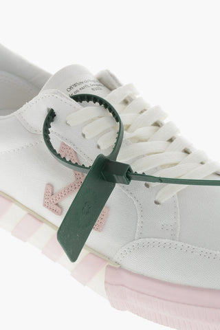 Sneakers Basse VULCANIZED in Canvas con Dettaglio Arrow in Pelle
