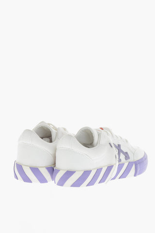 Niedrige Sneaker VULCANIZED Aus Canvas Mit Kontrastierendem Monogramm