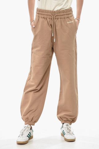 SEASONAL Brushed Cotton Joggers with Ribbed Cuffs
