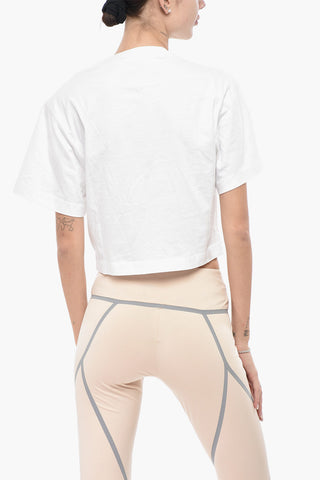 Crewneck T-Shirt I NEED SPACE With Raised Print