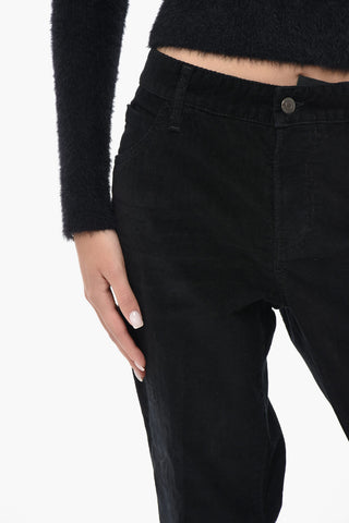 5-Pocket Ribbed Velour Pants COOL GIRL Cropped Fit