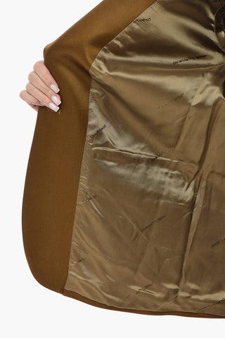 FORMAL Satin Blazer with Flap Pockets