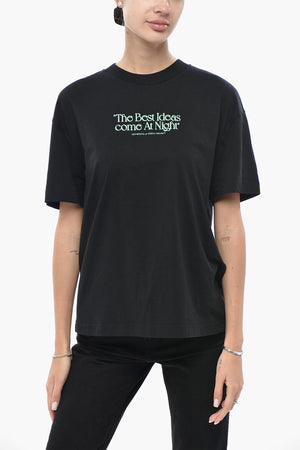 Cotton Crewneck T-Shirt BEST IDEAS