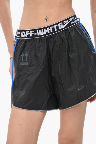 NIKE Shorts in Nylon con Banda Elastica Logata