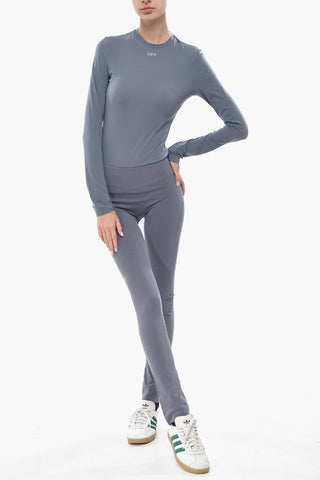 ATHLEISURE Textured Seamless Leggings