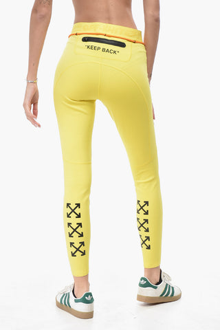 NIKE Technical Fabric Leggings with Drawstring Waist