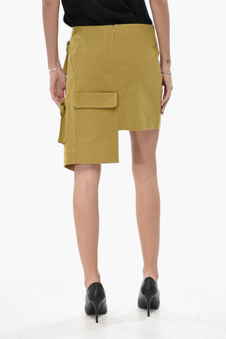 SEASONAL Gonna Cargo Midi in Misto Cotone