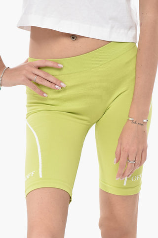 ATHLEISURE Cycling Shorts with Contrast Details