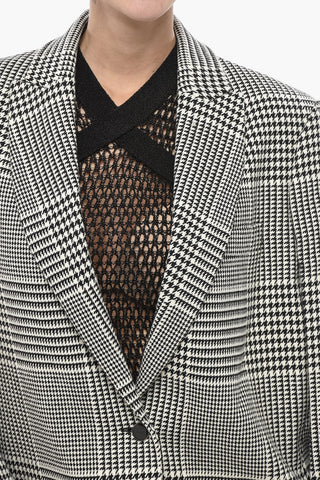 FORMAL Blazer TOMBOY with Houndstooth Pattern