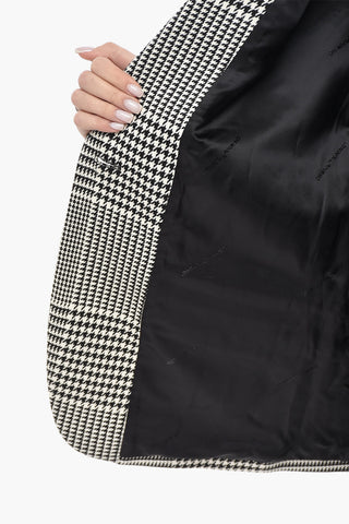 FORMAL Blazer TOMBOY with Houndstooth Pattern