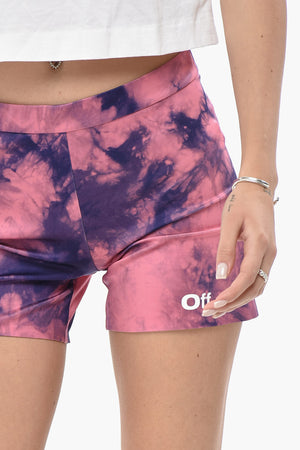 ATHLEISURE Shorts Tie Dye in Tessuto Stretch