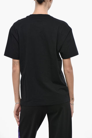 T-Shirt Girocollo INTERN in Cotone con Stampa Frontale