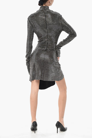 Minikleid TWIST Mit All-Over-Strass