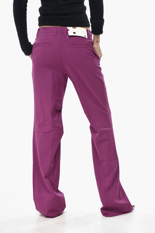 SEASONAL Straight-Fit Trousers with Belt Loops