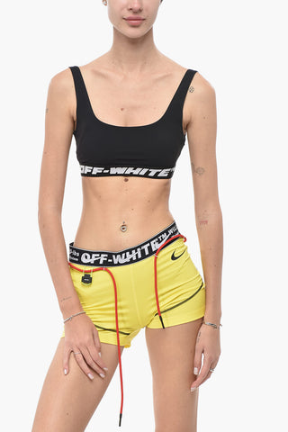 ATHLEISURE Sporty Top with Branded Elastic Band