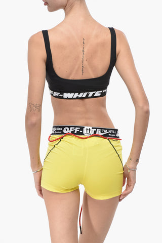 ATHLEISURE Sporty Top with Branded Elastic Band