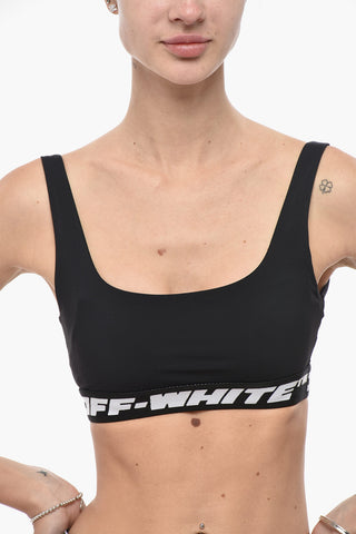 ATHLEISURE Sporty Top with Branded Elastic Band