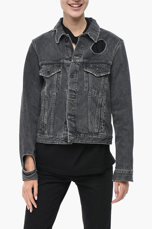 PERMANENT Denimjacke METEOR mit Cut-out