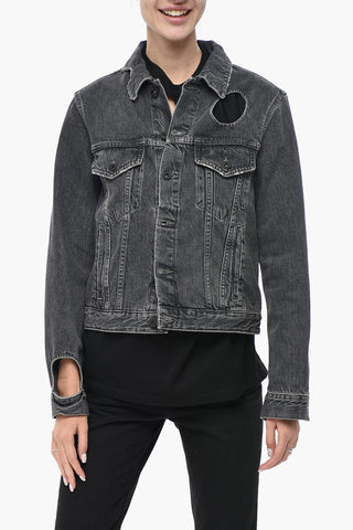 PERMANENT Denimjacke METEOR mit Cut-out