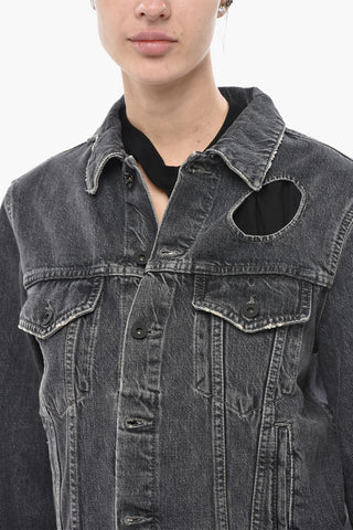 PERMANENT Denimjacke METEOR mit Cut-out
