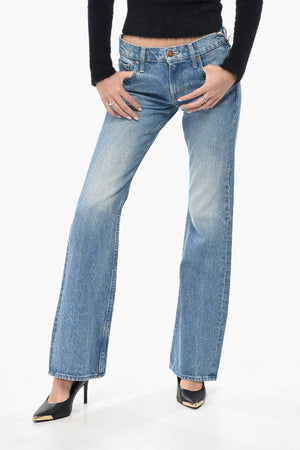 SNACKS Jeans Bootcut aus Denim mit mittlerer Waschung 25cm