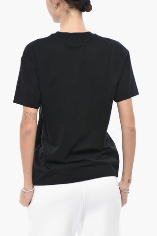 Cotton Crewneck T-Shirt BIG BOOKISH