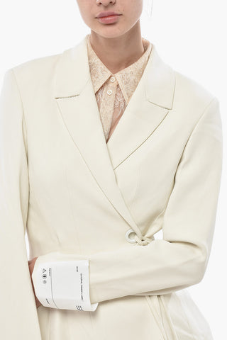 TAILORING 안감 블레이저 랩 디자인