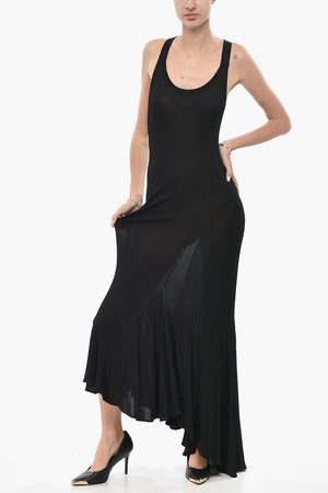 Slip Dress LIGHT RIB in Misto Viscosa