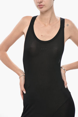 Slipkleid aus Viskose-Mix LIGHT RIB