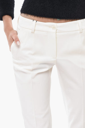 4-Taschen-Hose aus Wollmischung mit vorderen Bundfalten