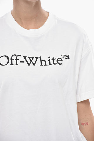 Cotton Crewneck T-Shirt BIG BOOKISH
