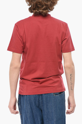 Slim-Fit T-Shirt GIVE ME SPACE Mit Erhabenem Aufdruck