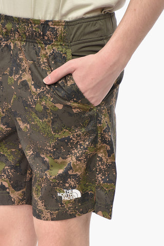 Shorts FOREST OLIVE a Fantasia con Elastico in Vita