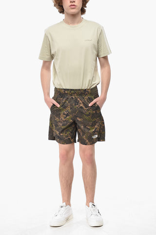Shorts FOREST OLIVE a Fantasia con Elastico in Vita