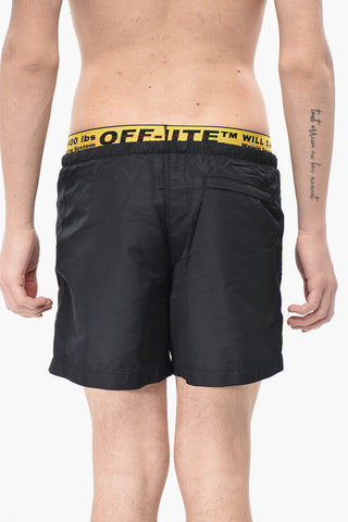 PERMANENT Costume da Bagno Boxer INDUSTRIAL con Elastico in Vita Logato